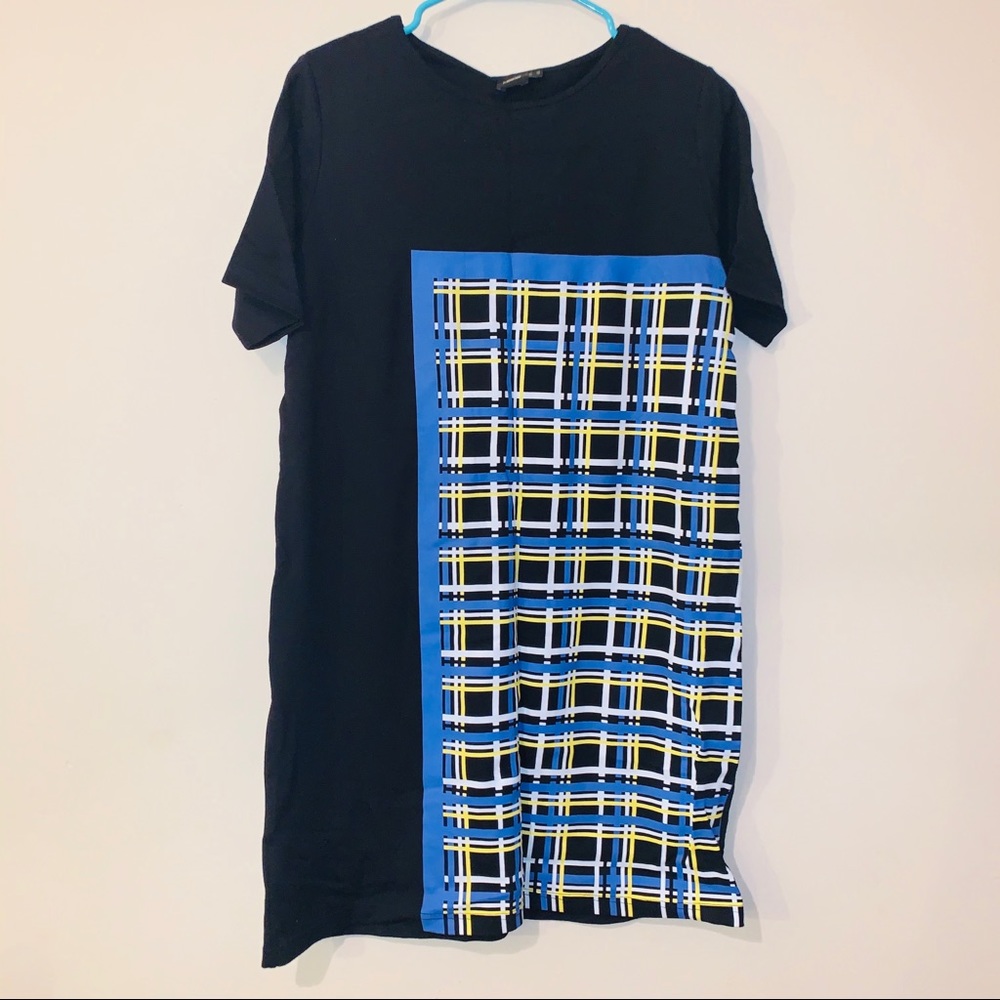 ASOS printed shift dress